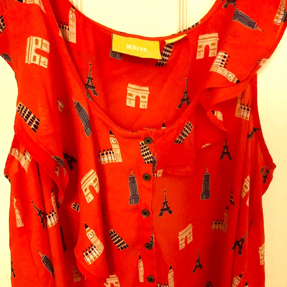 Maeve Paris Blouse, Anthropologie